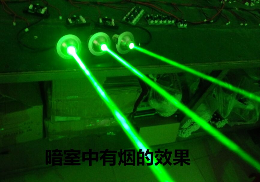 천장 장착 넓은 빔 녹색 레이저 모듈, 거친 빔 녹색 레이저/레이저 비/바 KTV 레이저 광